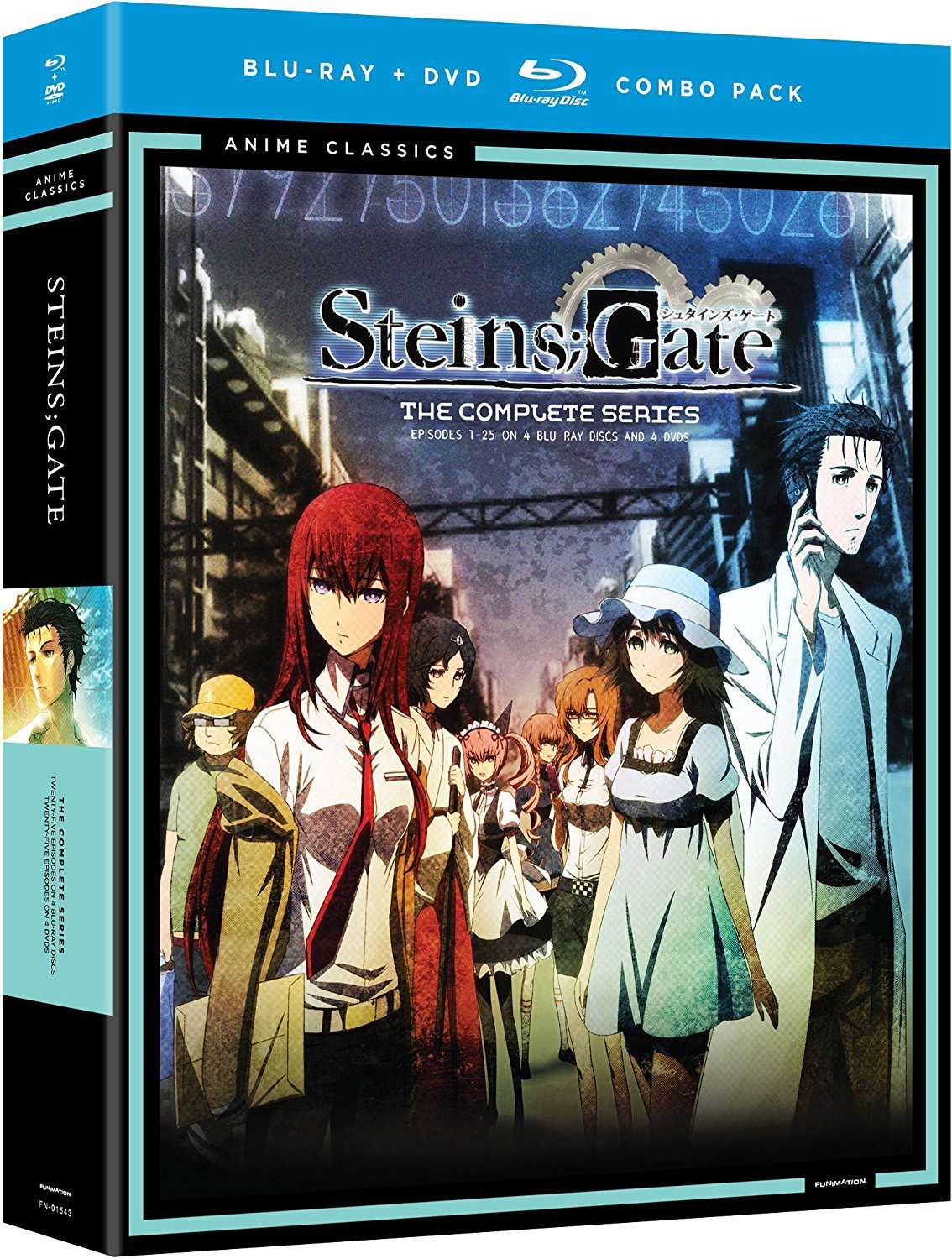 Steins;Gate: Complete Series on Blu-ray / DVD for $15 + free shipping w/ Prime