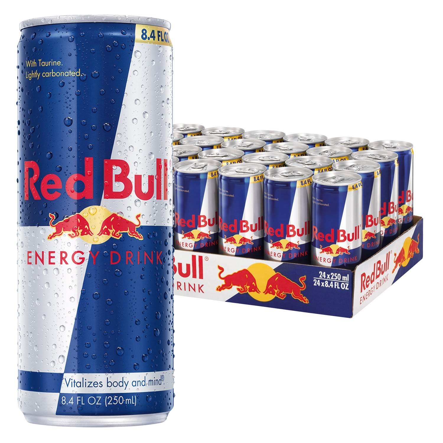 Red Bull Energy Drink 8.4-oz. Can 24-Pack for $27 + free shipping w/ Prime