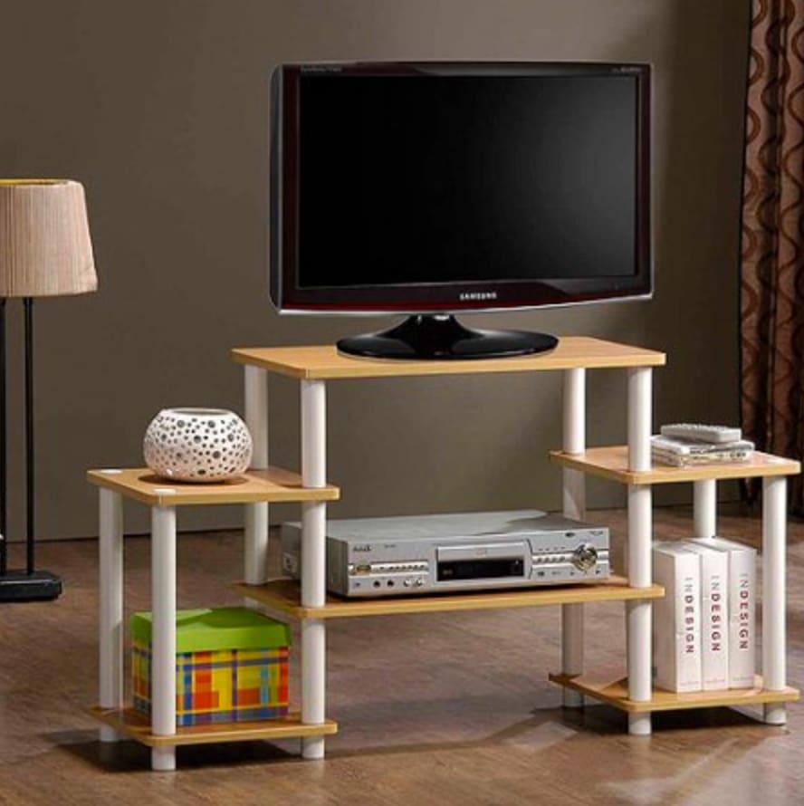 Furinno Turn-N-Tube No Tools TV Stand for $18 + pickup at Walmart