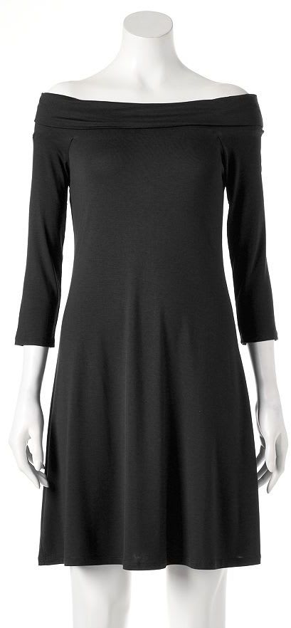 Apt. 9 Women's Off-the-Shoulder Shift Dress for $14 + $9 s&h