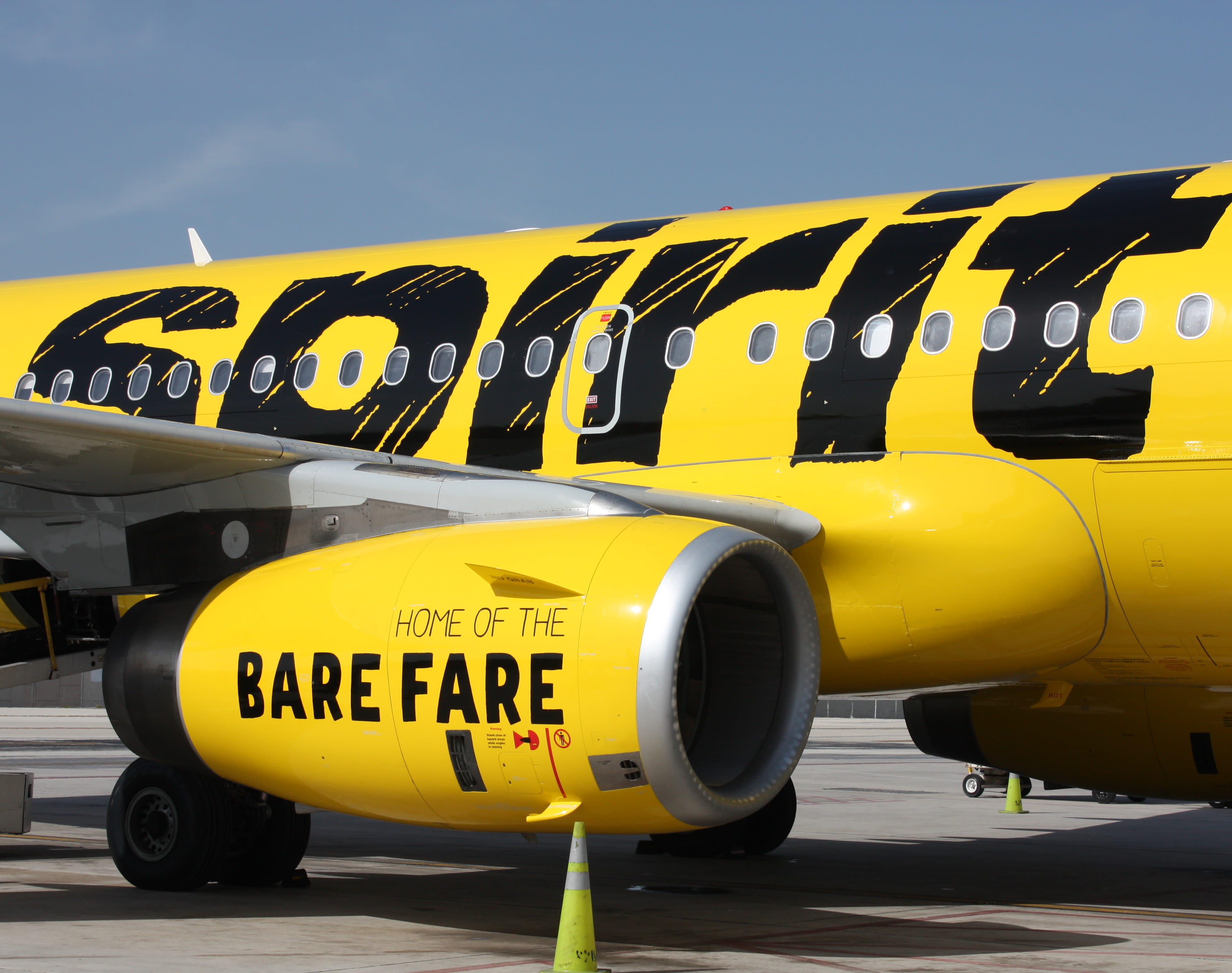 Spirit Airlines Nationwide Fares from $40 1-way