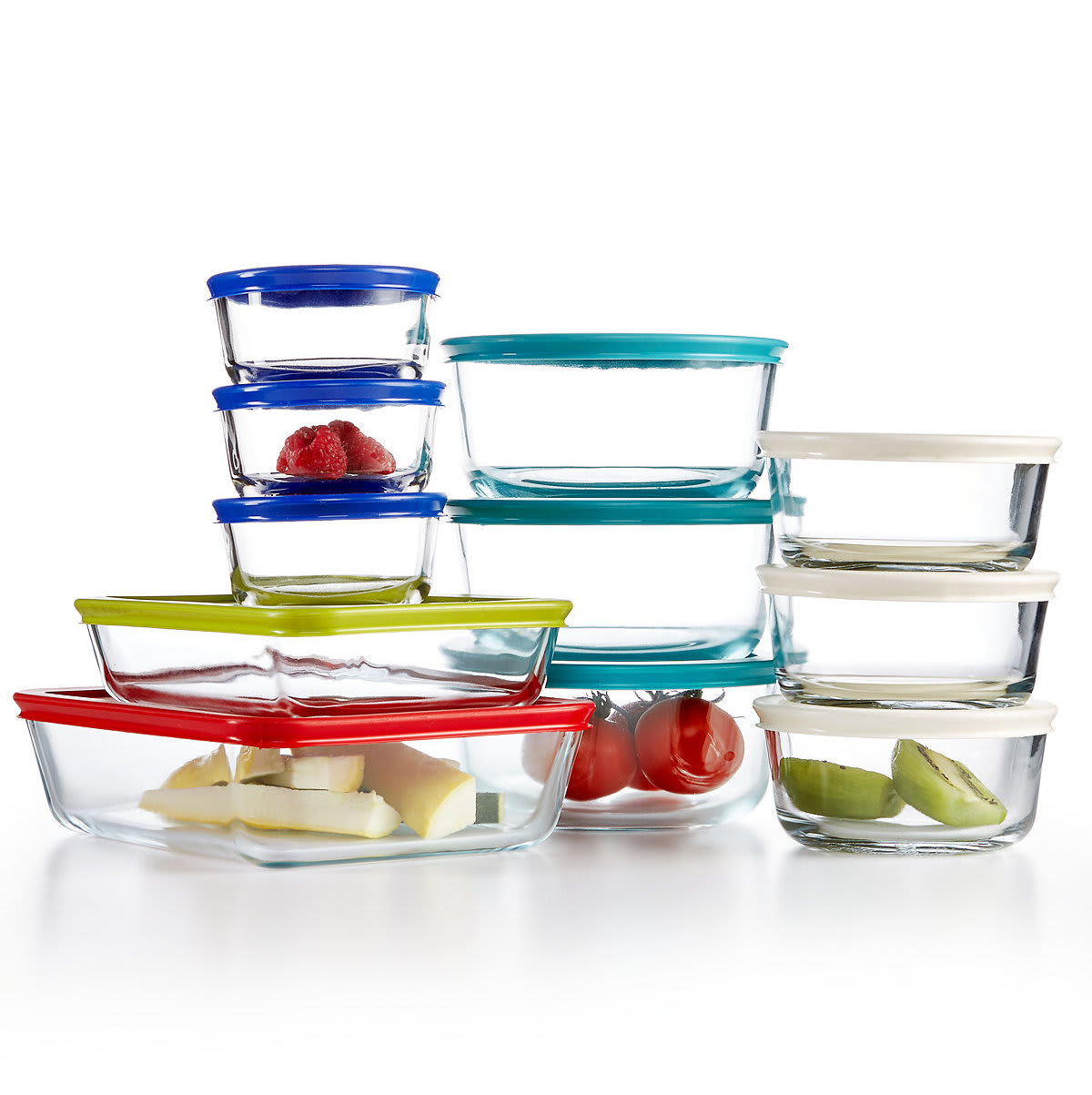 Pyrex 22-Piece Food Storage Container Set for $25 + free s&h w/beauty item
