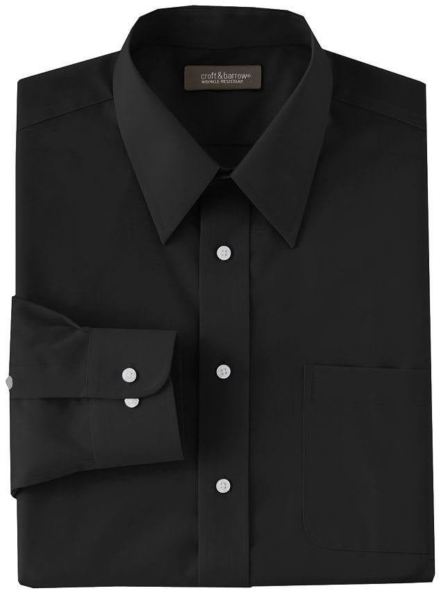 Croft & Barrow Men's Classic-Fit Dress Shirt for $8 + pickup at Kohl's