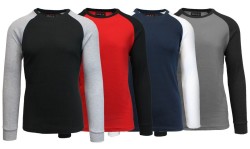Galaxy by Harvic Men's Thermal Shirt 4-Pack for $28 + free shipping