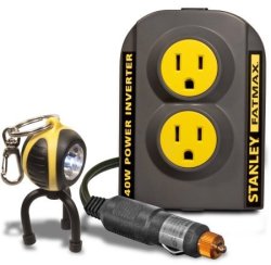 Stanley FatMax 140W Power Inverter, Keychain for $18 + pickup at Walmart